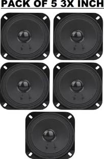 SG Flash PACK OF 5 60 Watt 3 Inch Subwoofer Speaker Electronic Components Electronic Hobby Kit