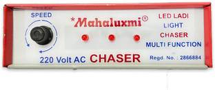 MAHALUXMI 3Line LED Lari Light Chaser Multi function 220 Volt AC (Each Point 10 LED Lari) Light Electronic Hobby Kit