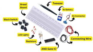 ERHIndia AND Gate IC 74LS08 Logic Gates Science Project Kit Electronic Components Electronic Hobby Kit