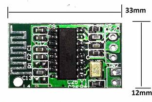DHRUV-PRO Bluetooth Audio Reciever 3v-5v for Amplifier Micro Controller Board Electronic Hobby Kit