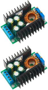शॉक्ली 5A 300W DC Step Down power supply Buck Converter Module 7-40 to 1.2-35V (2 Pcs) पॉवर सप्लाई इलेक्ट्रॉनिक हॉबी किट