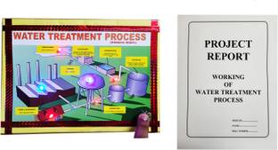 ONTEX ELECTRONICS Water Treatment Process Working Model Educational Science Project with Report Educational Electronic Hobby Kit