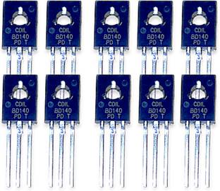 AVISRI 10 PCS BD140 NPN bipolar junction transistor (BJT Electronic Components Electronic Hobby Kit