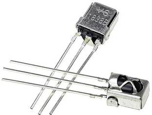 MIFRA ELECTRONICS TSOP 1838B 3-Pin Infrared IR Receiver Sensor (2 Pcs) Electronic Components Electronic Hobby Kit