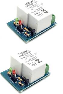 INVENTO 2Pcs 12V 30A 1 Channel Relay Module Low Level Trigger for Home automation Automotive Electronic Hobby Kit