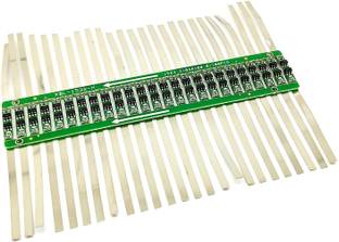INVENTO 25PCS 1S BMS 3.7V 2A 3.7V - 4.2V 1 Cell 18650 Lithium Battery Charging Protection Board Battery Management System Module Automotive Electronic Hobby Kit