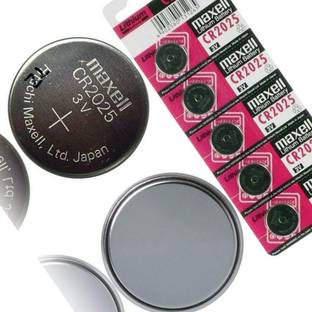 INVENTO 10pcs 3V CR2025 Li-ion Battery(Non-Rechargeable)Button Coin Cell Battery Automotive Electronic Hobby Kit