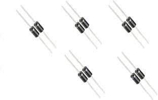 Technical hut 10 Pieces 1N5408 1000V 3A Rectifier Diode Educational Electronic Hobby Kit