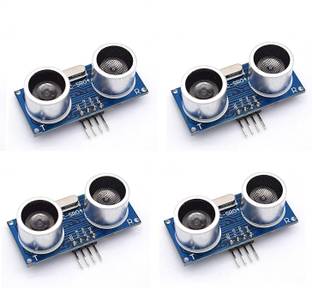 MAG BEE Ultrasonic Distance Sensor Module For Arduino uno ,NodeMCU,Raspberry -Pack of 4 Educational Electronic Hobby Kit