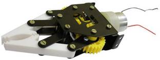 INVENTO Mechanical Robotic Gripper Arm Module Kit with DC Motor Automotive Electronic Hobby Kit
