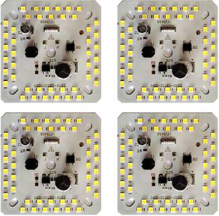 Steko (4 Pieces) 50 Watt Super Bright ALPHA DOB MCPCB Driver on Board LED Lights Light Electronic Hobby Kit