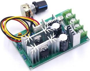 HouseOfCommon QUALITY DC10-60V 20A PWM Motor Speed Regulator Controller Switch Motor Control Electronic Hobby Kit