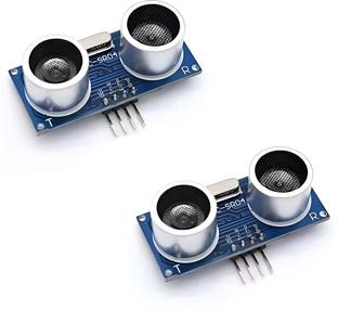 MAG BEE Ultrasonic Sensor Module HC SR04 For Arduino uno ,NodeMCU, Pack of 2 Electronic Components Electronic Hobby Kit