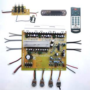 TECH AND TRADE 4440 Five IC Based 4.1 Audio Amplifier Home Theatre Bluetooth Module DIY KIT Electronic Components Electronic Hobby Kit