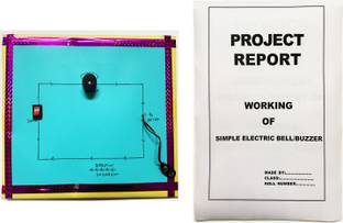 ONTEX ELECTRONICS Simple Electric Buzzer Circuit Working Project and Model (Report Included) Educational Electronic Hobby Kit