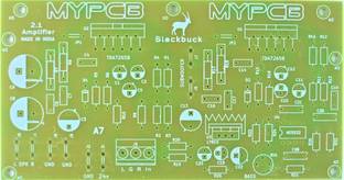 EPRAKRATI TDA7265 Home Theater Amplifier Single Supply 12v to 36v DC - PCB only Electronic Components Electronic Hobby Kit