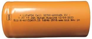 HouseOfCommon 2PCS 32700 LiFePO4 6000 mAh Battery Cell 3C Discharge Rate 3.2V 6000mAh Electronic Components Electronic Hobby Kit