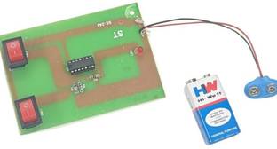 ERHIndia Logic and Gate Circuit IC 7408 Based Science Project Working Educational Electronic Hobby Kit