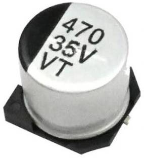 iBAT SOLUTIONS 470UF 35V SMD JWCO CAPACITOR ELECTROLYTIC 10×10.2mm 105C(Pack of 5) Electronic Components Electronic Hobby Kit
