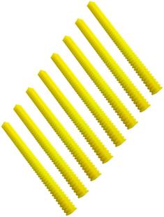 INVENTO 8Pcs Rack Gear 45 Teeth 6" inch Long, 9mm Width Double-Sided Plastic Rack Gear Automotive Electronic Hobby Kit