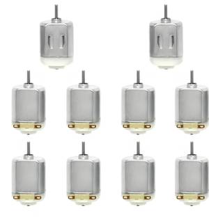 Robo Ocean 3V-6V High Torque 130 DC Motor [Pack of 10] for Toys, Cars and Project Work Motor Control Electronic Hobby Kit