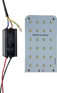 VIBRANIUM LIGHT 24W STREET LIGHT PCB WITH DRIVER COOL WHITE Electronic Components Electronic Hobby Kit