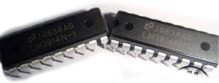 Ihc LM3914 IC LED Lighting Drivers Dot/Bar Display DIP-18 (PACK OF 5) Electronic Components Electronic Hobby Kit