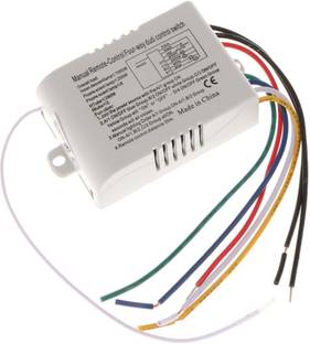 Calandis Wireless 4 Way ON/OFF Wall Lamp Light RF Remote Control Switch Module Receiver Electronic Components Electronic Hobby Kit