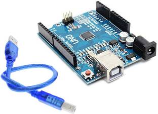 Techno Kitz Arduino Uno Smd With Cable Micro Controller Board Electronic Hobby Kit