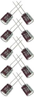 ELPH 200 Pcs 100uf 100V Electrolytic Capacitor 100 Micro Farad 100 Volt Condenser Electronic Components Electronic Hobby Kit