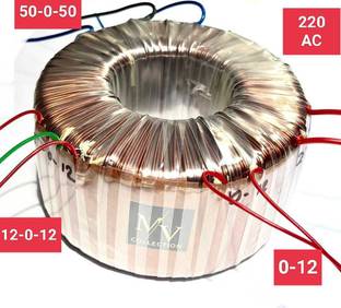 M V COLLECTION 50 0 50 15 AMPERE 100 PERCENT COPPER TORIDAL TRANSFORMER Electronic Components Electronic Hobby Kit
