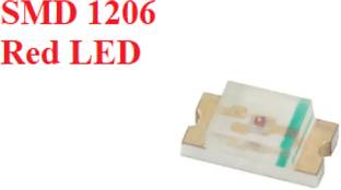 Technical hut SMD LED 1206 package in Red color Educational Electronic Hobby Kit