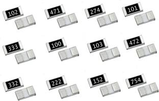 Steko {120 Pieces} SMD Chip 1206 Most Commonly Used Resistor 1/4w (0.25 W) 10 Each Fixed Resistor