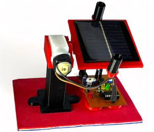 AUTO BOTIX Single Axis Solar Tracking System Hand Made 100% Working Project Educational Electronic Hobby Kit