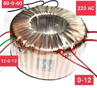 M V COLLECTION 60 0 60 25 AMPERE PURE COPPER 100 PERCENT TOROIDAL TRANSFORMER FOR AMPLIFIER Electronic Components Electronic Hobby Kit