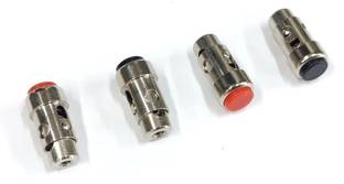 ERHIndia 2 Pair Speaker Connector Pin Red And Black wire Electronic Components Electronic Hobby Kit