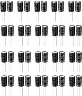 R&D ALLUMINIUM ELECTROLYTIC CAPACITOR 100 uf 100 V PACK OF 40 Electronic Components Electronic Hobby Kit