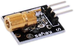 INVENTO Laser sensor Module 650nm 6mm 5V 5mW Red Laser Dot Diode KY-008 Automotive Electronic Hobby Kit