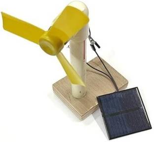 ERHIndia Solar Fan Project Working for School Science Students Solar Panel Model DIY Kit Electronic Components Electronic Hobby Kit