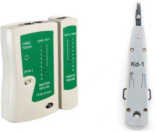 Crafts Haveli Networking Tool Kit Combo RJ45 Network Tester & Punch Down Tool KD1 Power Supply Electronic Hobby Kit