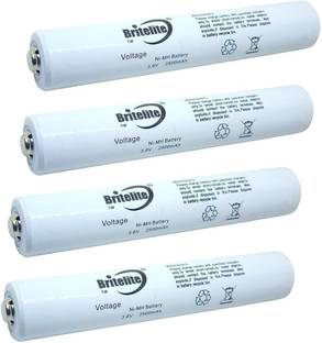 INVENTO 4Pcs 3.6V 2500mah Brite Lite NiMH Rechargeable Battery Cell Home Toys Torch Automotive Electronic Hobby Kit