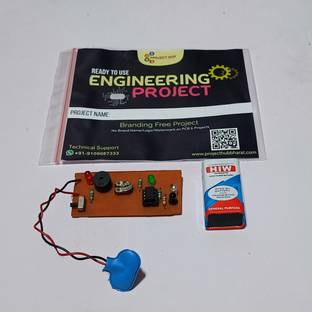 PROJECT HUB - FOR INNOVATIVE BHARAT Touch less doorbell, Ready to use Project on BrandFree/HandMade PCB board Educational Electronic Hobby Kit