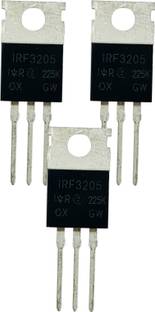 AVISRI 3 PIECES IRF3205 MOSFET N-Channel TO-220 Electronic Components Electronic Hobby Kit