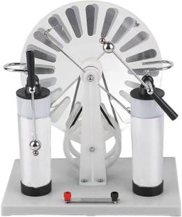 Bibox Wimshurst Static Machine- Electrostatic Induction and Electricity Generation Educational Electronic Hobby Kit