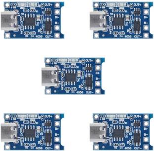 Universal Hub PACK OF 5 TP4056 C-TYPE 18650 Battery Charging Module Electronic Components Electronic Hobby Kit