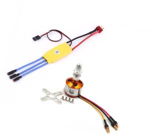 INVENTO 1pcs 30A ESC + 1000KV BLDC Brushless Motor A2212 Automotive Electronic Hobby Kit