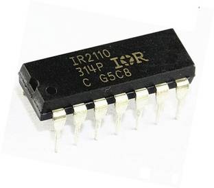 INVENTO 1pcs IR2110 IC - High and Low Side MOSFET driver - 500V Offset - 2A - PDIP 14 Automotive Electronic Hobby Kit