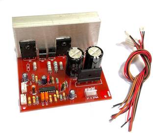 M V COLLECTION 150 WATT SUBWOOFER POWER BOARD WITH INBUILT SUPPLY Electronic Components Electronic Hobby Kit