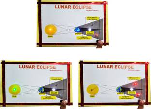 ONTEX ELECTRONICS Solar Lunar Eclipse Working Model Educational Science Project Educational Electronic Hobby Kit