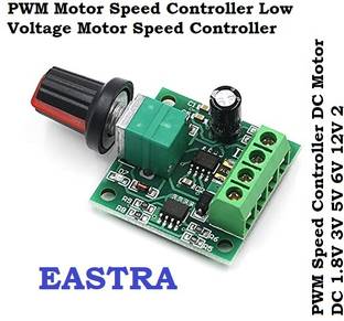 EASTRA Dc 1.8V 3V 5V 6V 12V 2Amp Pwm Motor Speed Controller Motor Control Electronic Hobby Kit